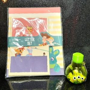 Toy Story 4 Letter Set with Little Green Alien Erasers.